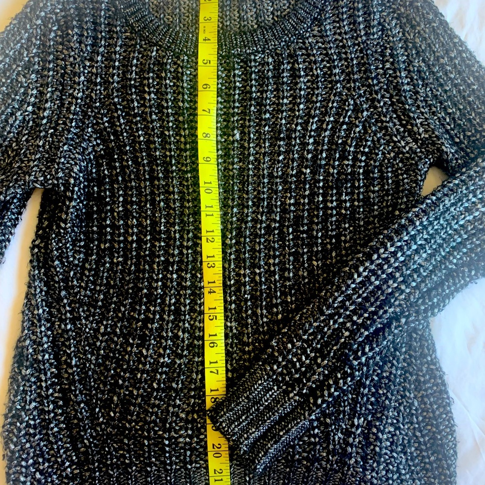 Super soft Black knit sweater.